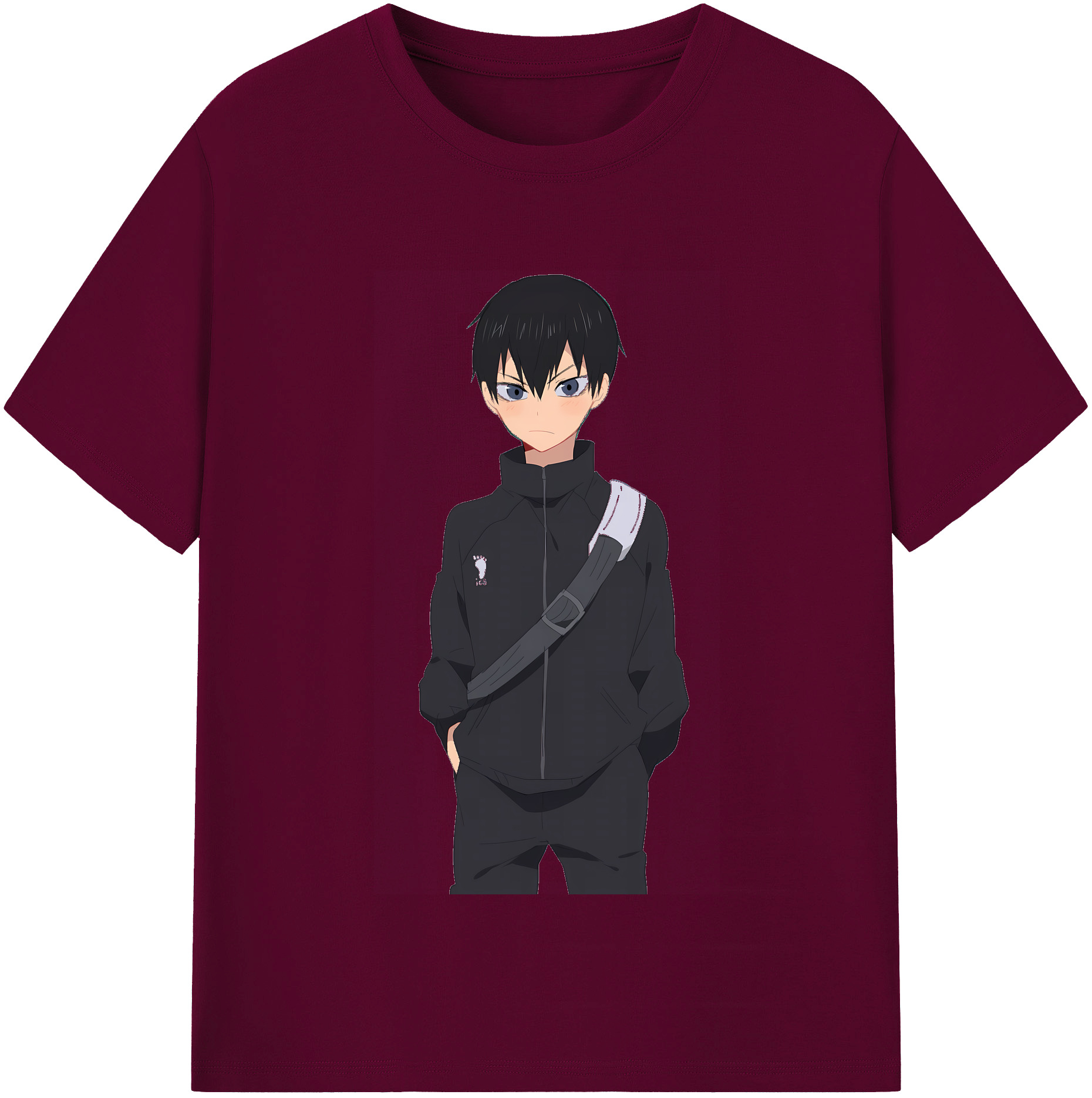 （画像用） ハイキュー!! Haikyu!! レディースカジュアルプリントTシャツ（綿100％）